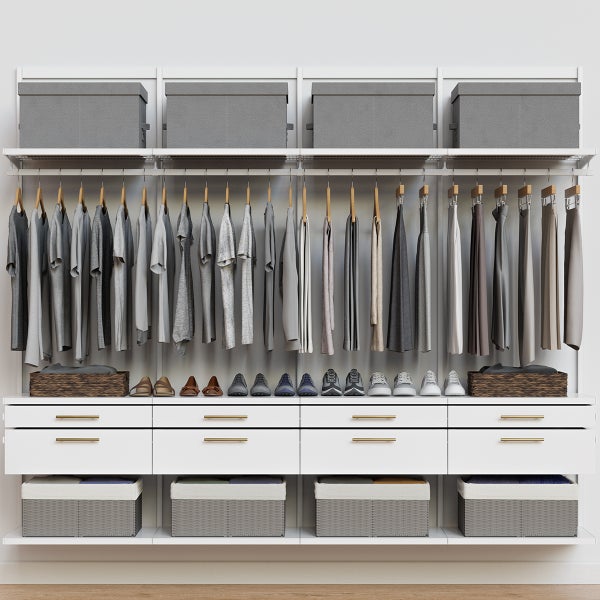 Decor Plus by Elfa 8' Closet | The Container Store