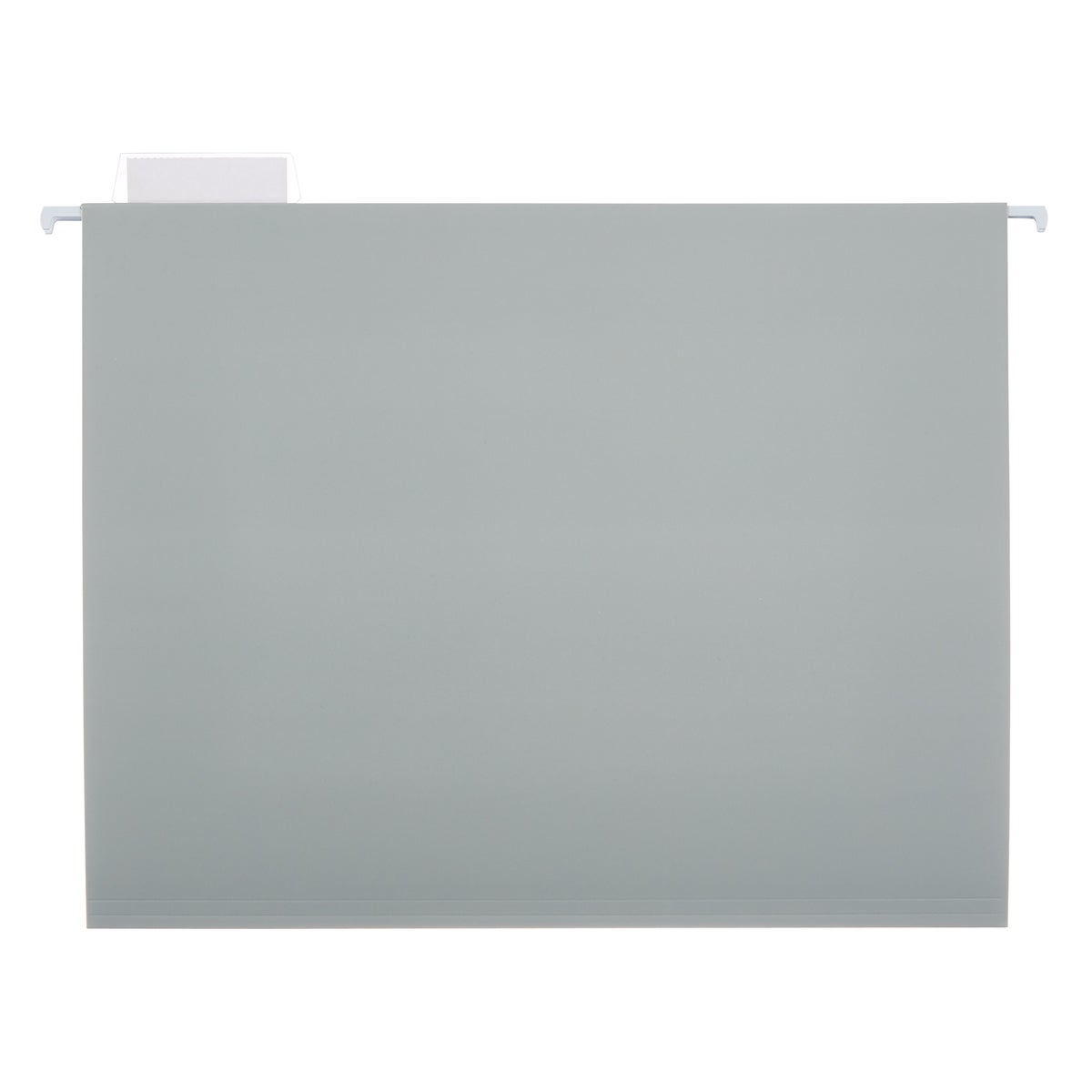 The Container Store Letter-Size Hanging File Folder Light Grey Pkg/6