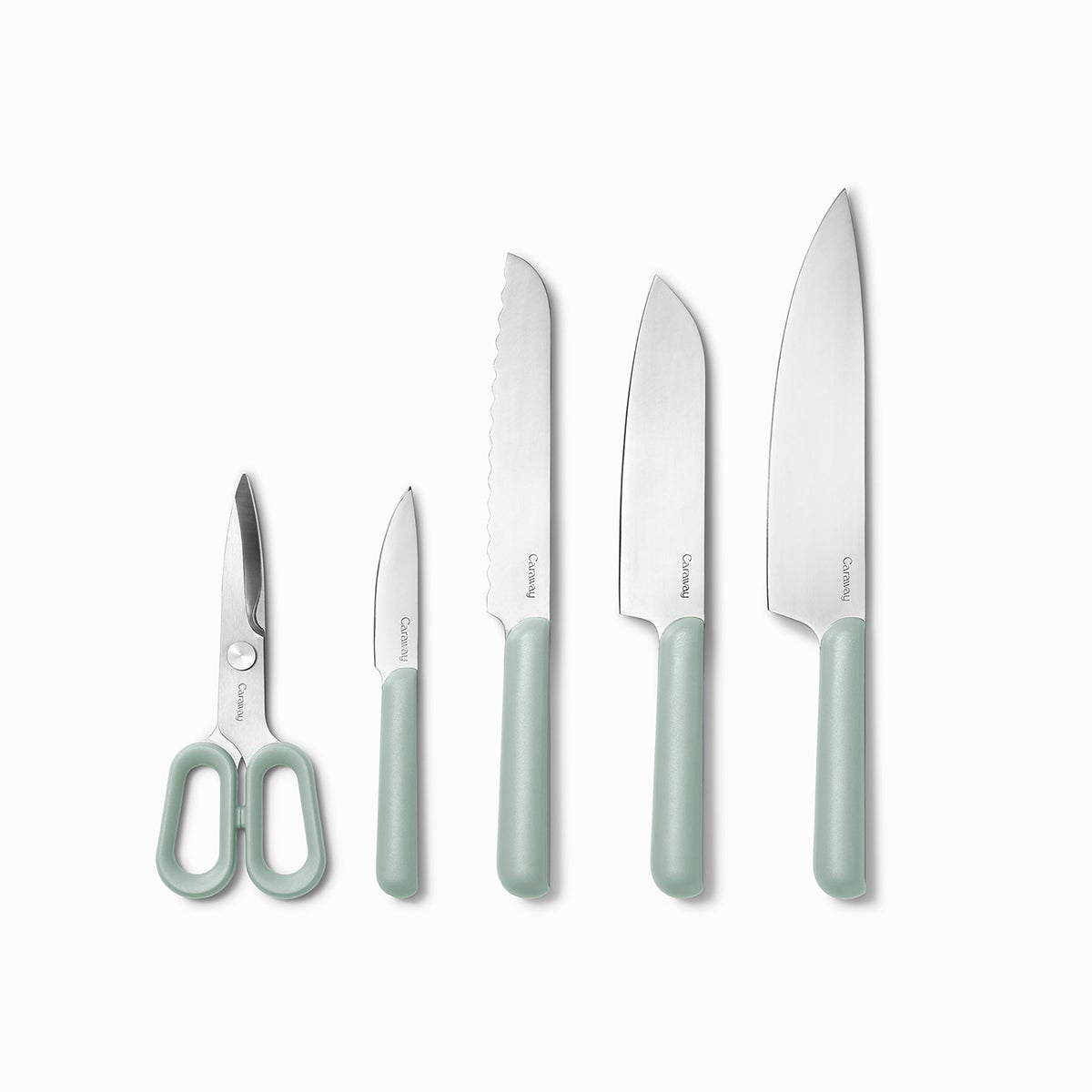 Caraway Home 5 Piece Knife Set Mist Set of 5