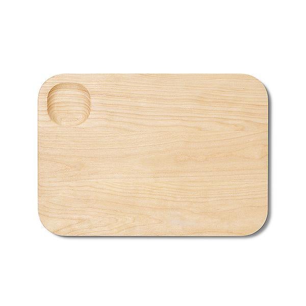 Caraway Home Small Birch Wood Board - Thumbnail 3