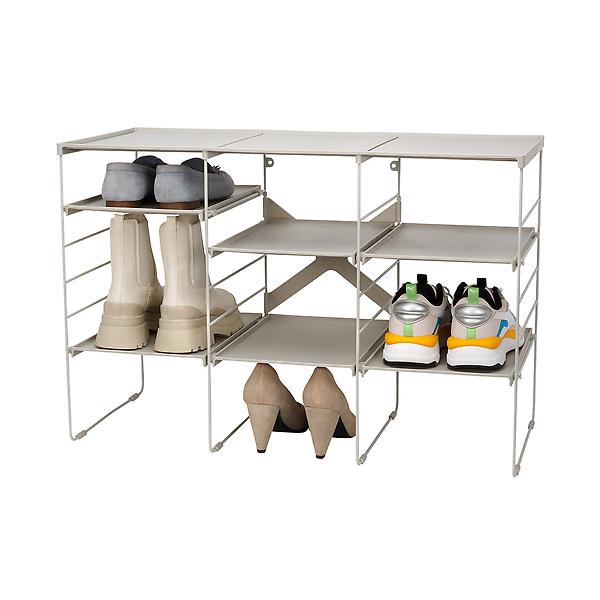 Joseph Joseph Level Adjustable Shoe Rack The Container Store