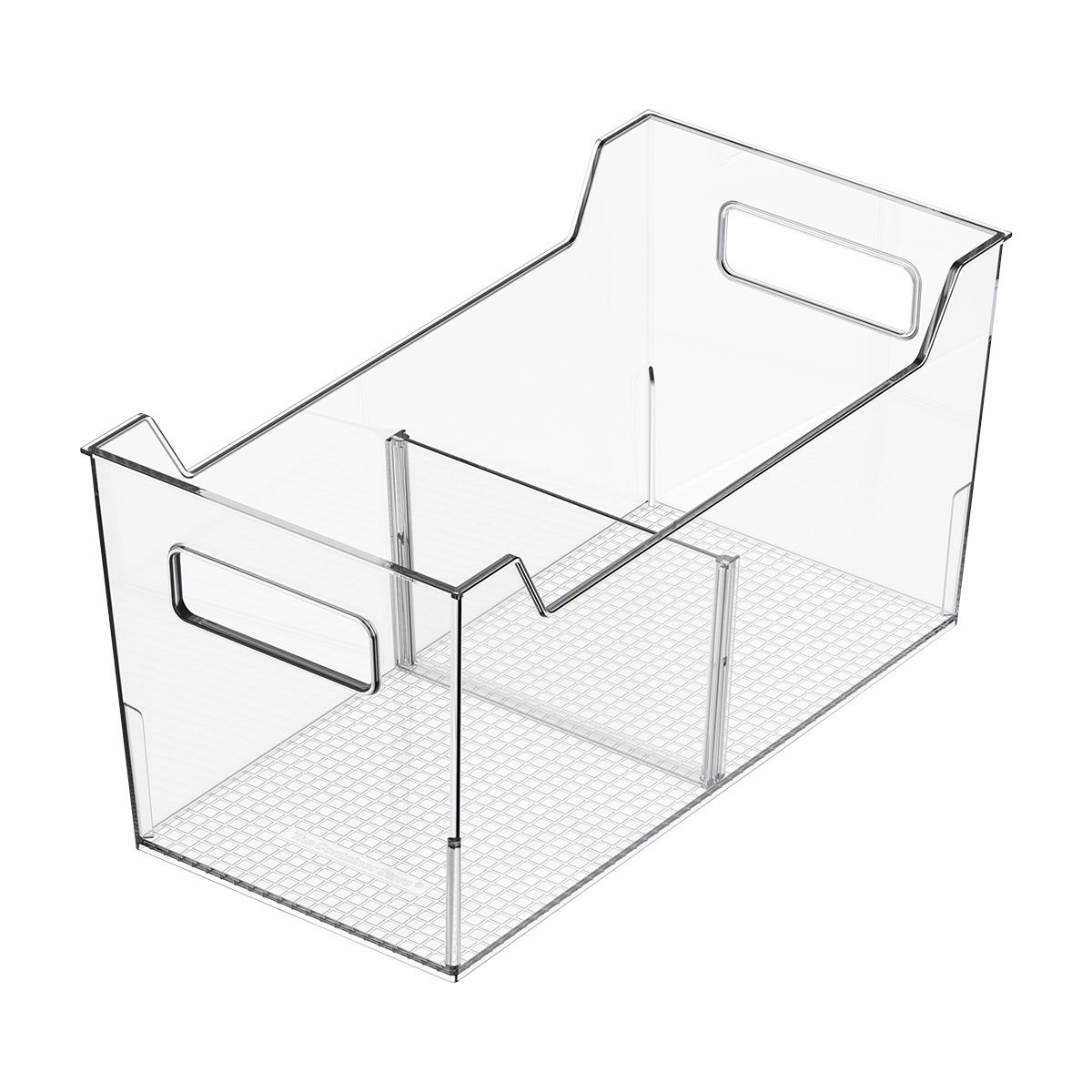 Everything Organizer Narrow Freezer Bin w/ Divider