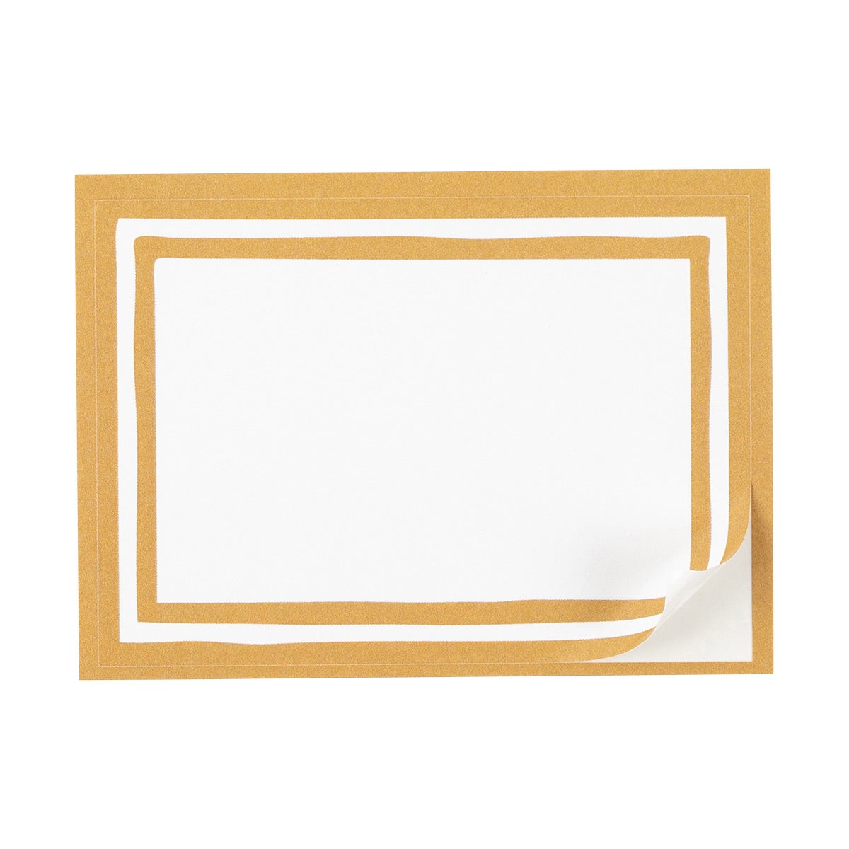 Caspari Stripe Bordered Adhesive Gift Tags Pkg/12
