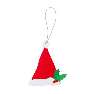 Caspari Santa Hat Gift Tags Pkg/4