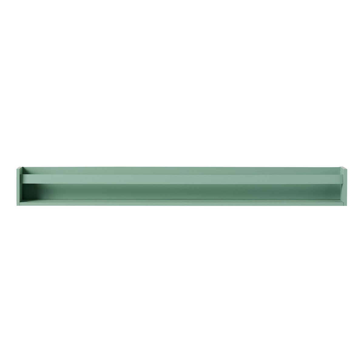 The Container Store Kawaii Wall-Mounted Bookshelf Sage Green