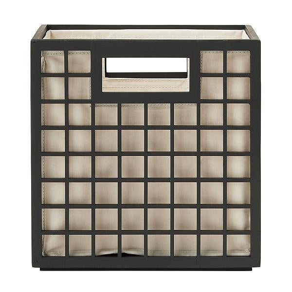 The Container Store Shoji Handled Cube With Liner