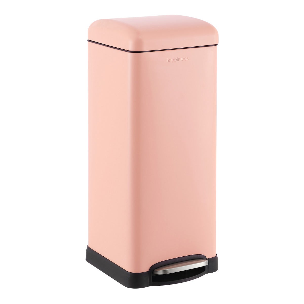 Happimess Betty Retro 8-Gallon Step-Open Flamingo Pink