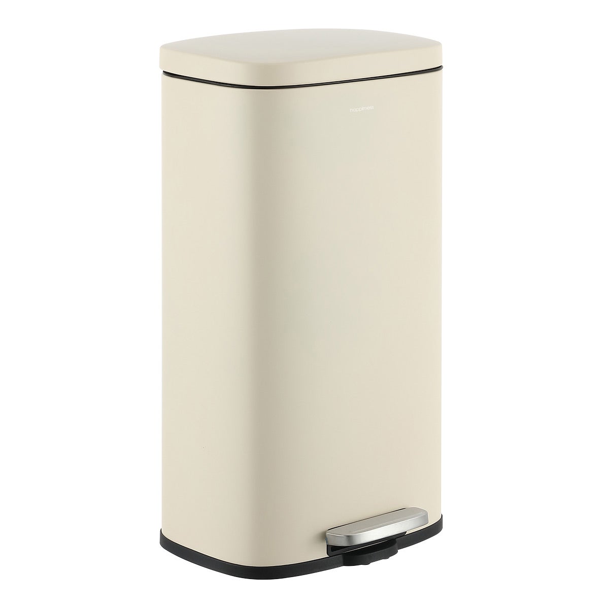 Happimess Curtis 8-Gallon Trash Can Limestone Beige