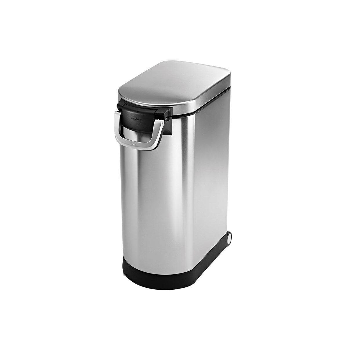 simplehuman 36-40 lbs. X-Large Pet Food Container Stainless Steel