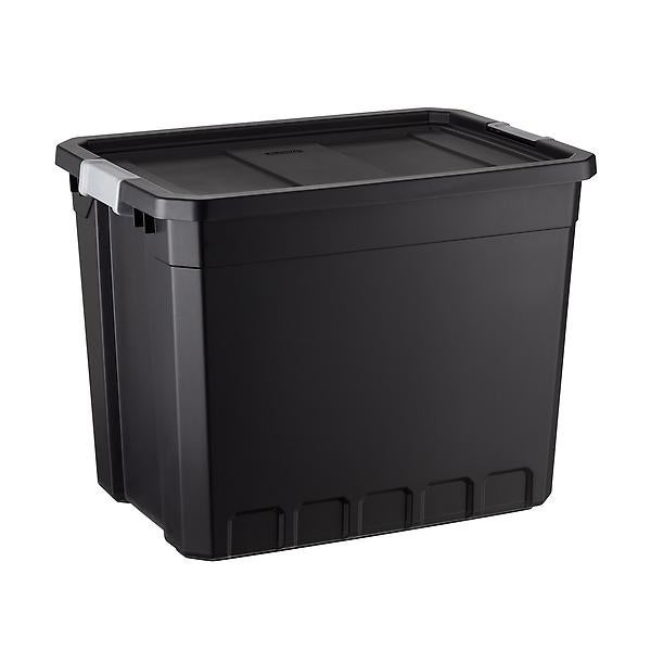 Sterilite Black Stacker Totes
