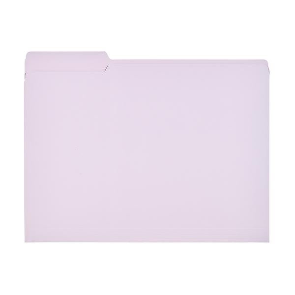 Light Blue Letter-Size Interior File Folders