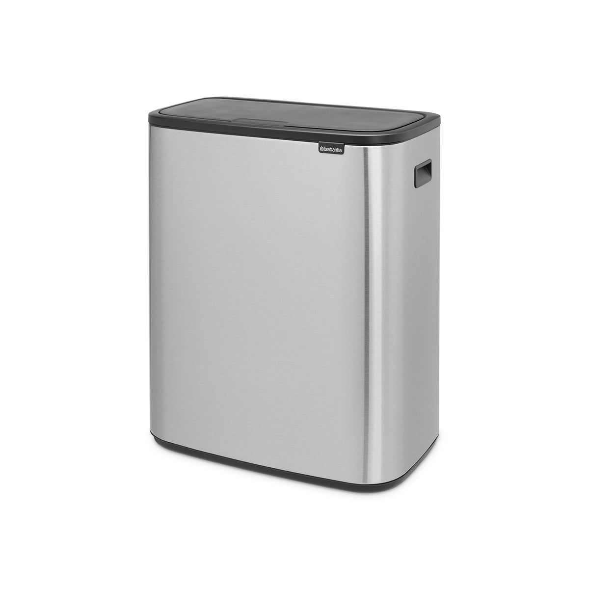 Brabantia Bo Touch Top Can, 16 Gal Matte Steel
