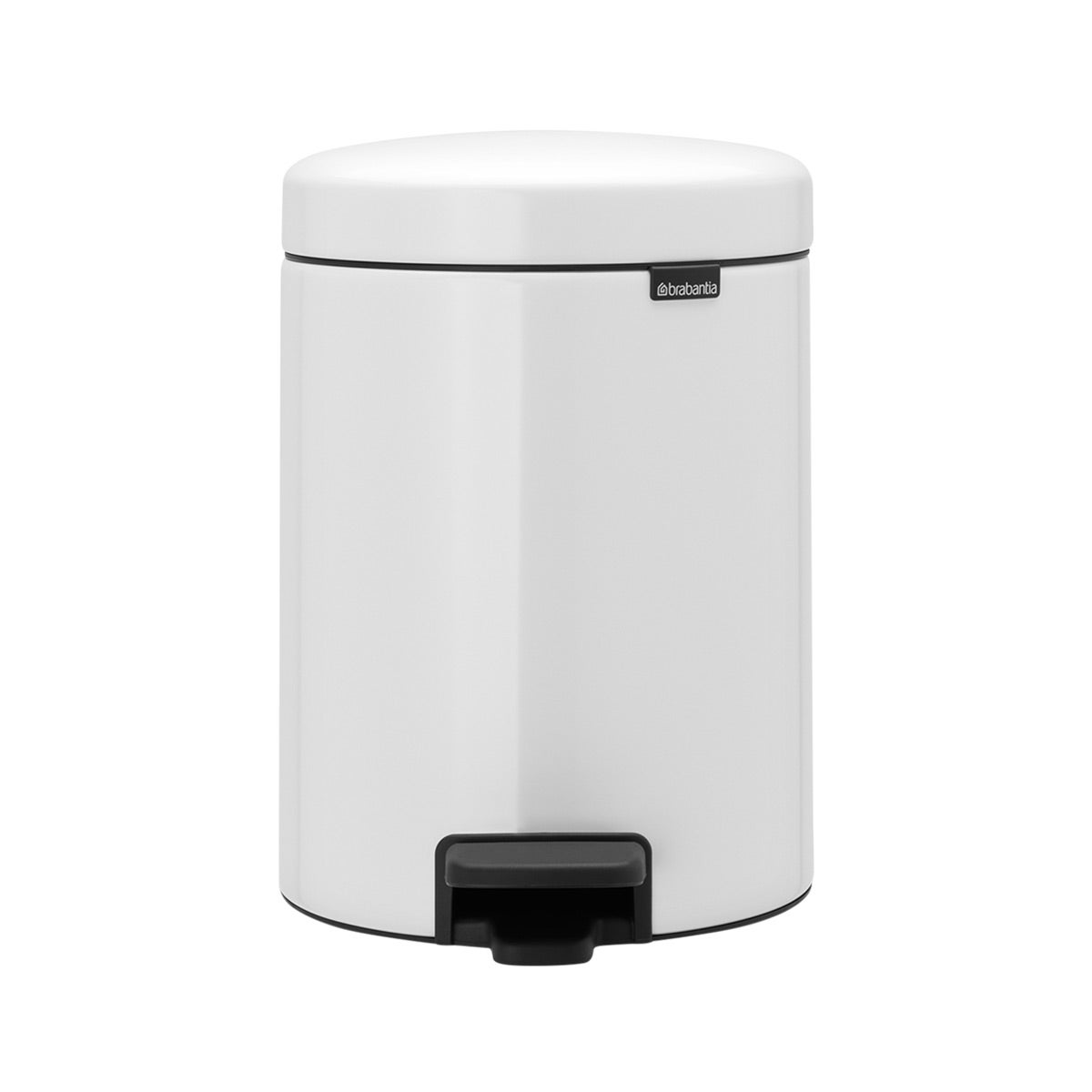 Brabantia newIcon Step Can, 1.3 Gal White
