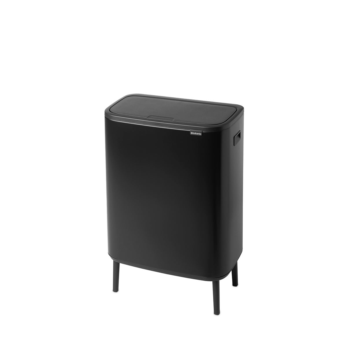Brabantia Bo Touch Top Can Hi, 16 Gal Matte Black