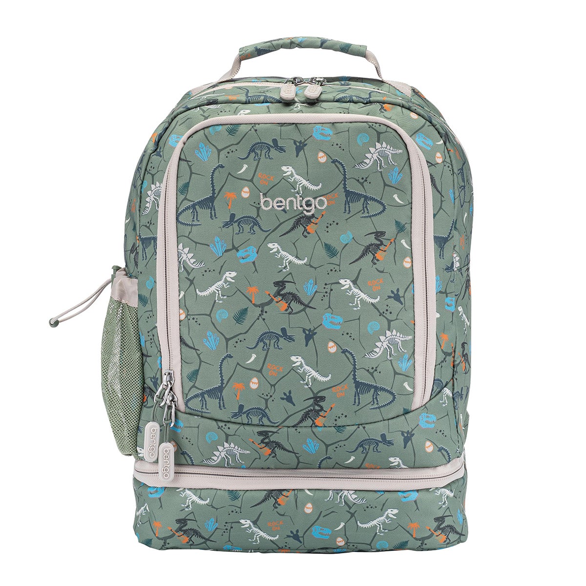 BentGo Kids 2-in-1 Backpack Dino Fossils