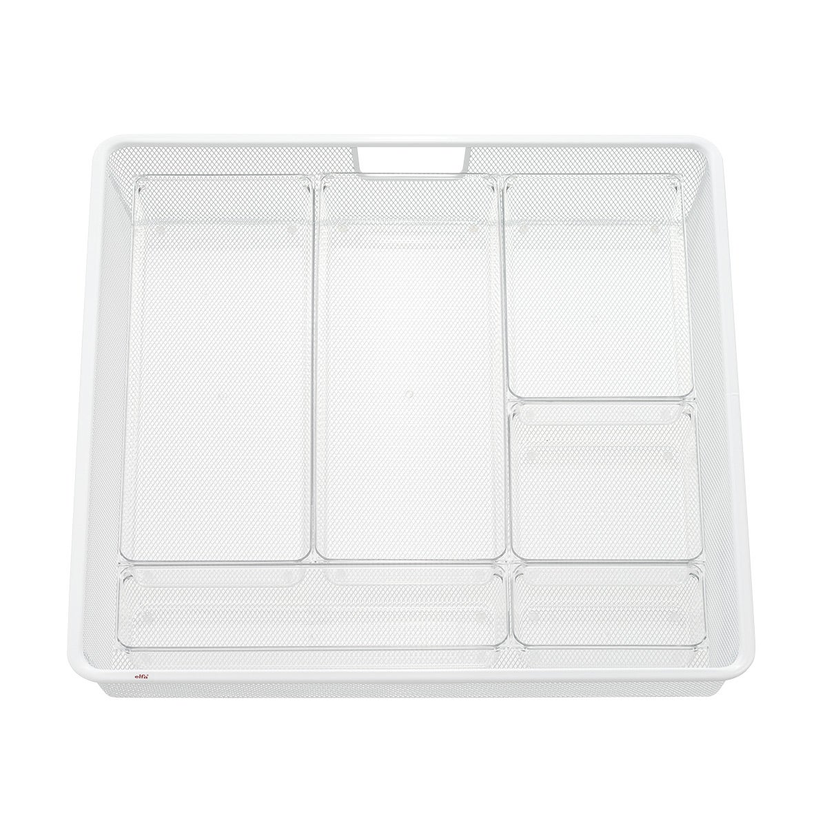 Everything Organizer Wide Elfa Drawer Organizer Solution Set of 6