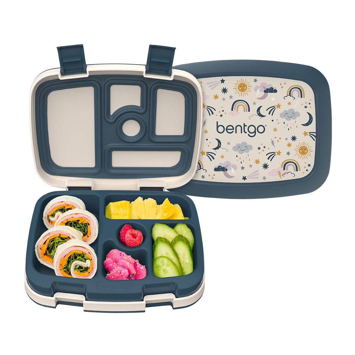 BentGo Kids Print Lunch Box Friendly Skies