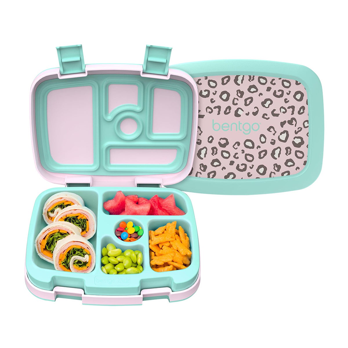 BentGo Kids Print Lunch Box Leopard