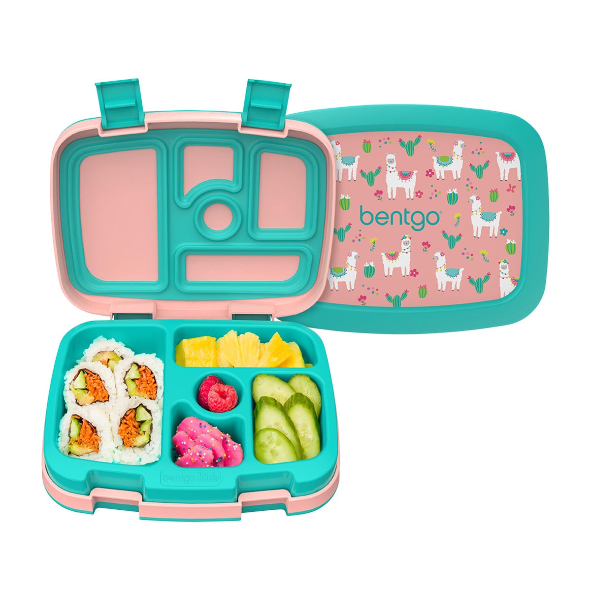 BentGo Kids Print Lunch Box Llamas