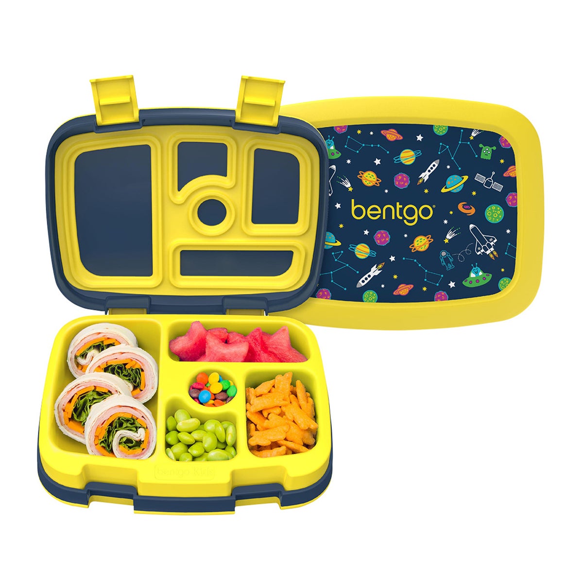 BentGo Kids Print Lunch Box Space