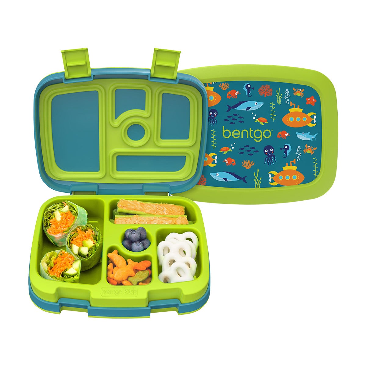 BentGo Kids Print Lunch Box Submarines