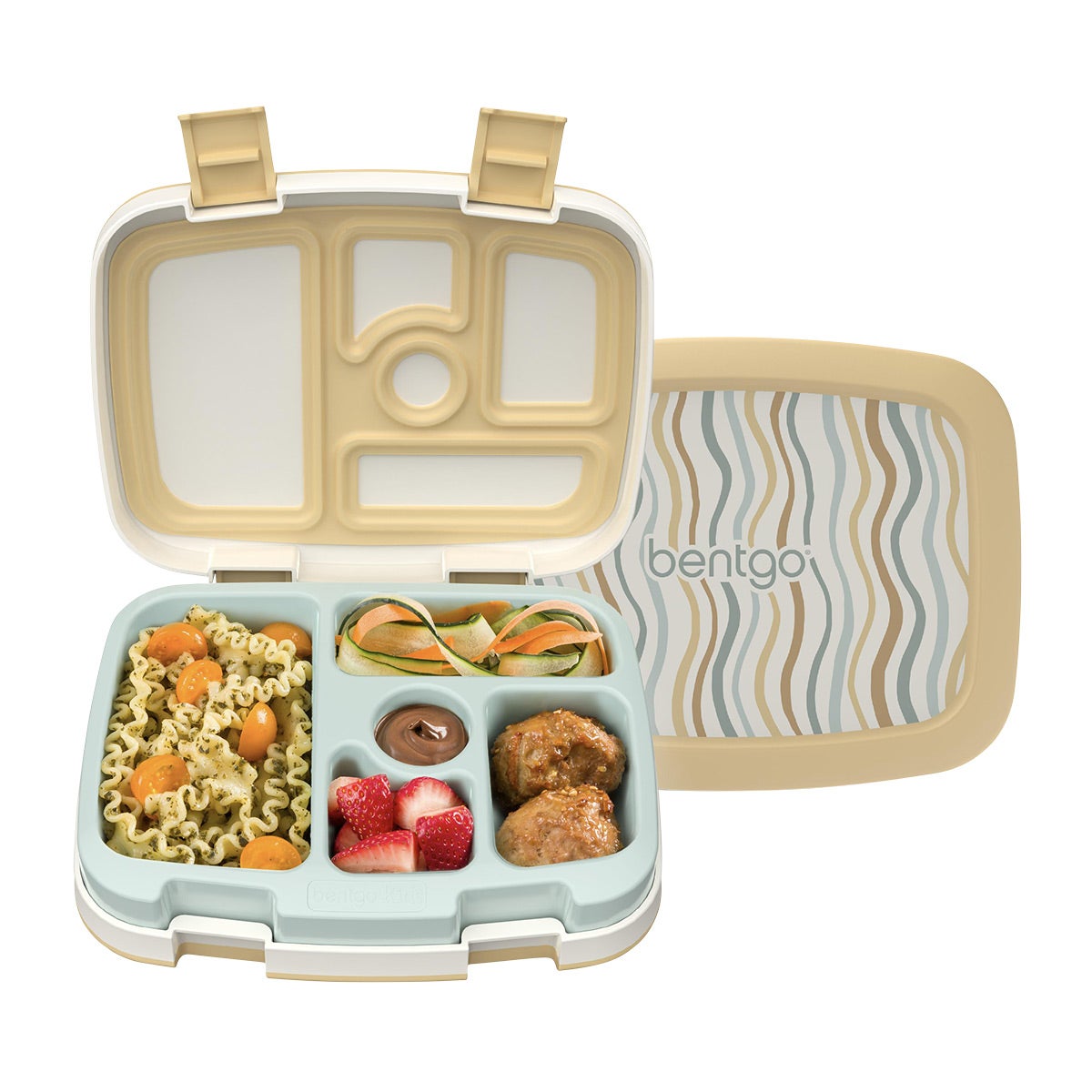 BentGo Kids Print Lunch Box Wavy