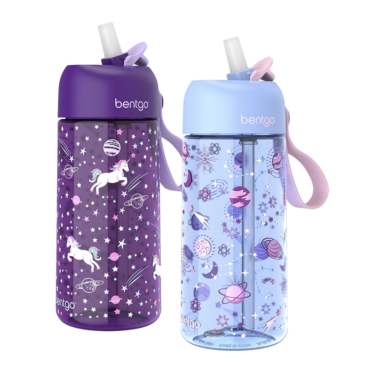 BentGo Kids Prints Water Bottle Unicorn/Galaxy