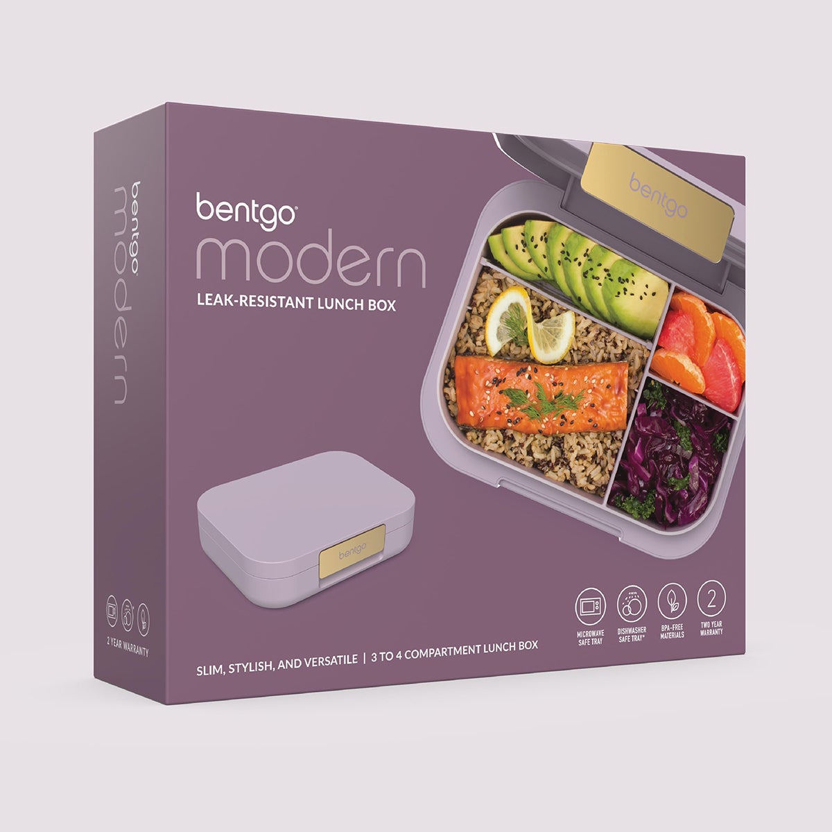 BentGo Modern Lunch Box Orchid