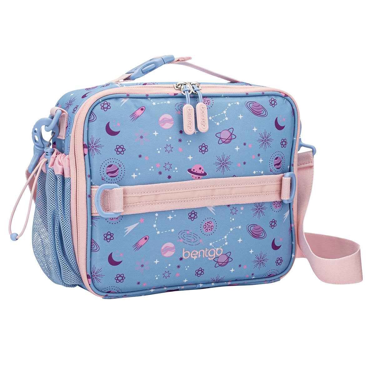 BentGo Kids Print Lunch Bag Lavender Galaxy