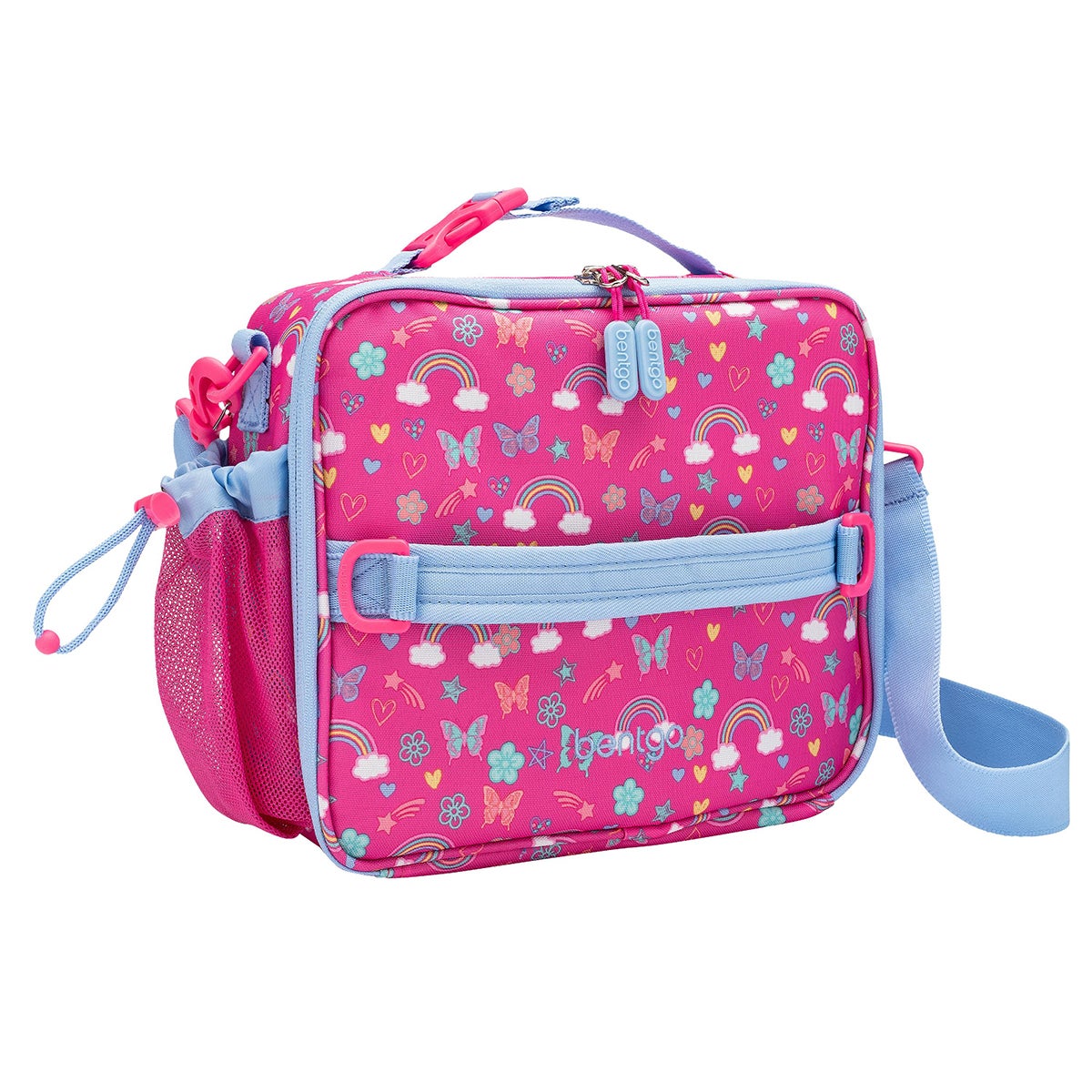 BentGo Kids Print Lunch Bag Rainbows Butterflies