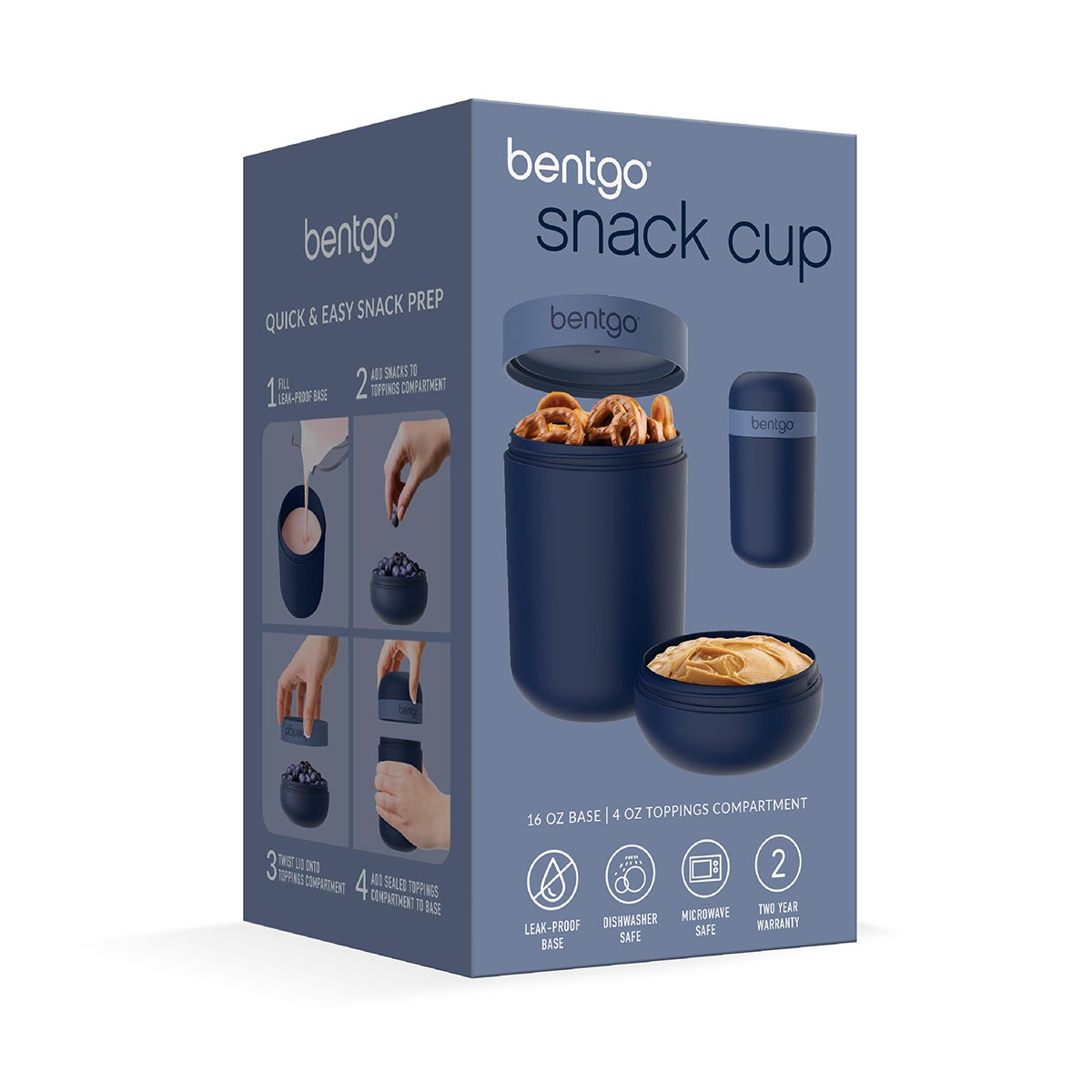 BentGo Snack Cup Navy