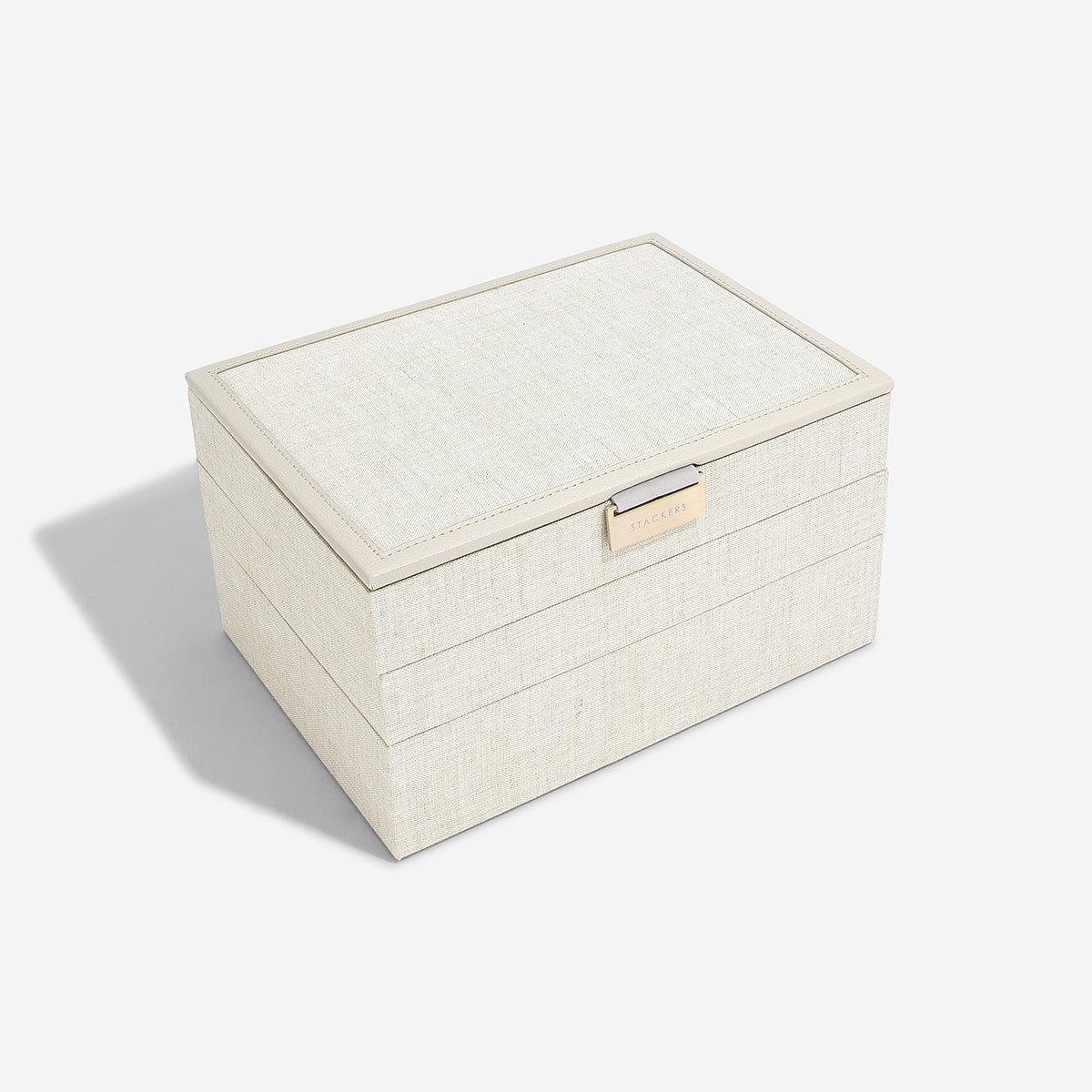 Stackers Classic Jewelry Box Starter Oatmeal Set of 3