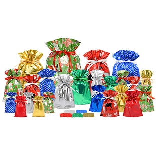 Jumbo Bags Giftmate Drawstring Bags Polka Dot Giftmate Gift Bags