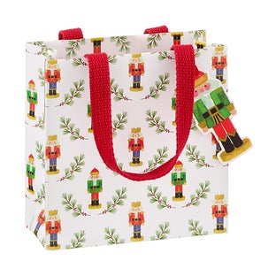 Caspari Little Nutcrackers Gift Bag