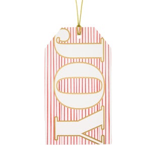 Caspari Joy Stripes Gift Tags