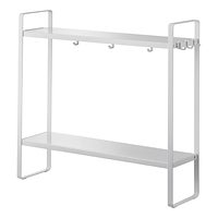 Yamazaki Industrial Kitchen Tower Freestanding Steel Panel Storage - W
