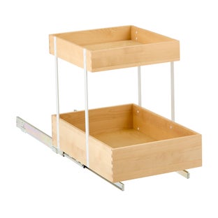 The Container Store Birch Double Roll-Out Drawer