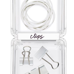 Drawer Organizer Clip Labels in Assorted Sizes Pkg/10