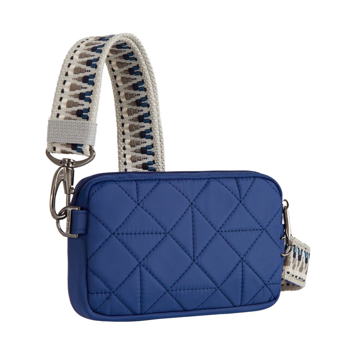 Travelon Anti-Theft Boho Phone Sling Lush Blue