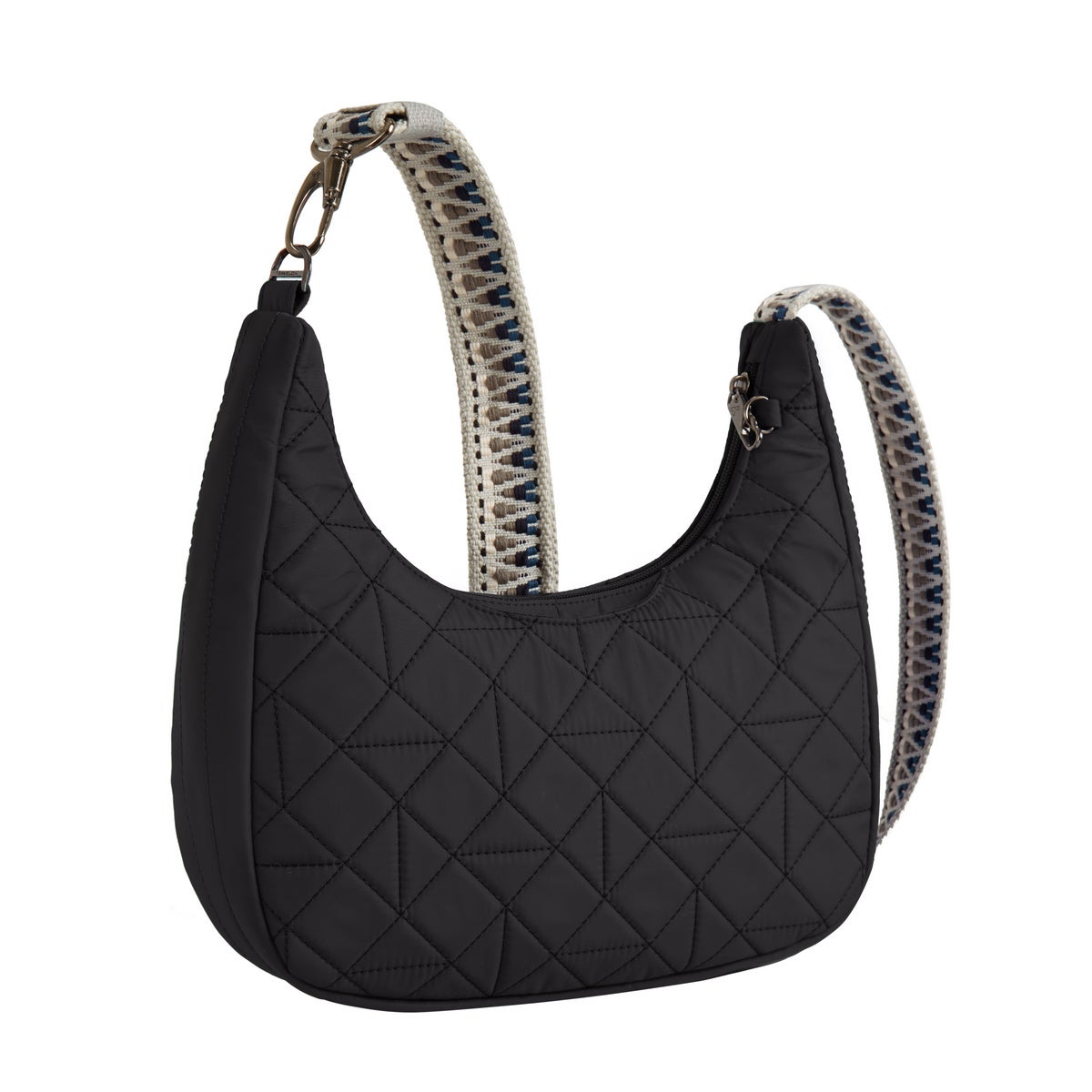 Travelon Anti-Theft Boho Crossbody Black