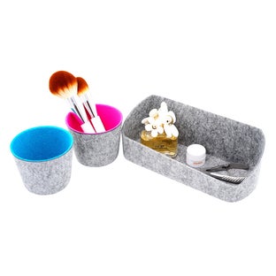 Welaxy 3-Piece Storage Pin Holder With Cup