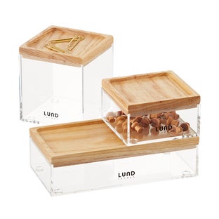 Lund London Nordic Modular Stacking Boxes Set of 3