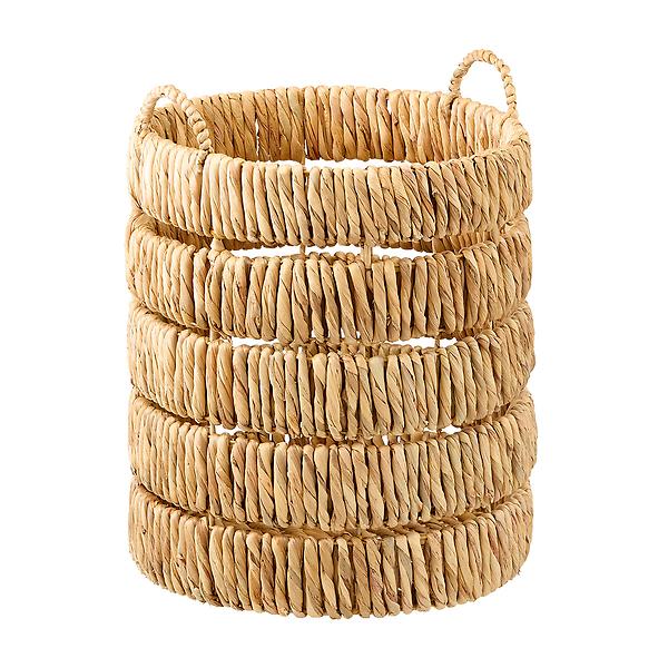 The Container Store Kaia Water Hyacinth Basket