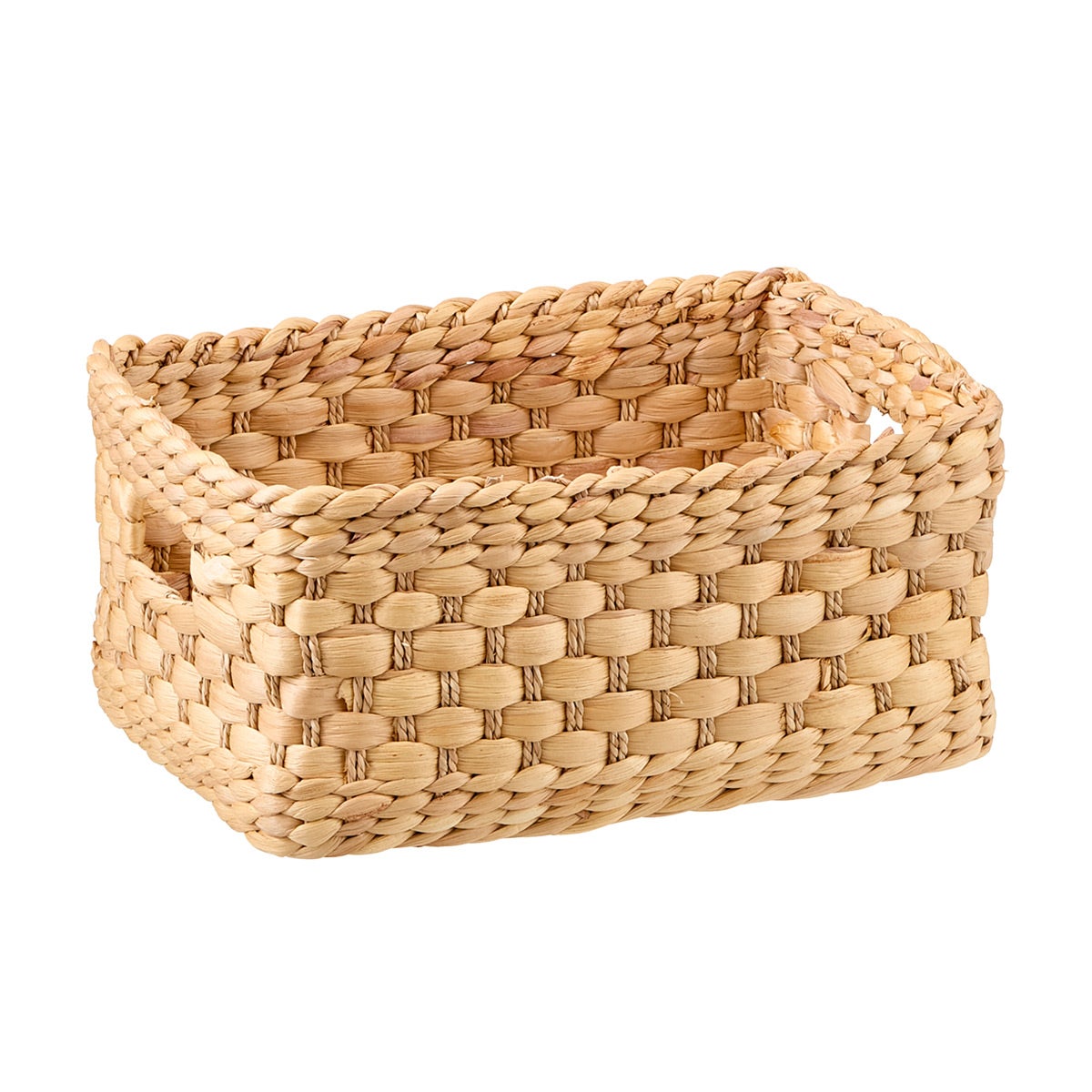 The Container Store Small Mira Water Hyacinth Bin Natural