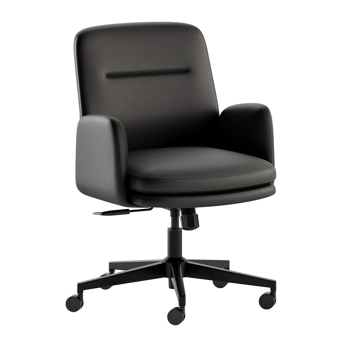 Branch Softside Chair Black Leather