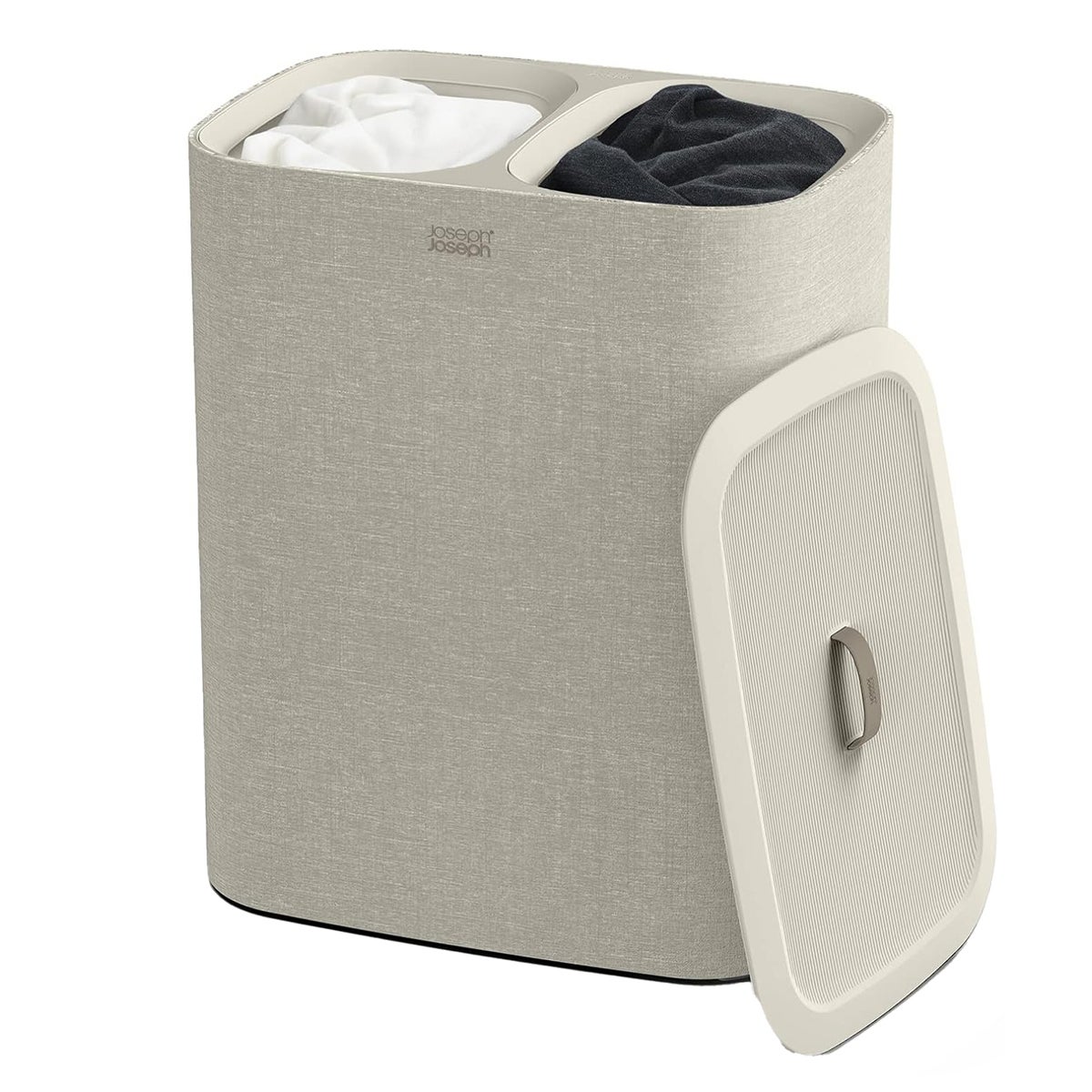 Dual Compartment Laundry Basket