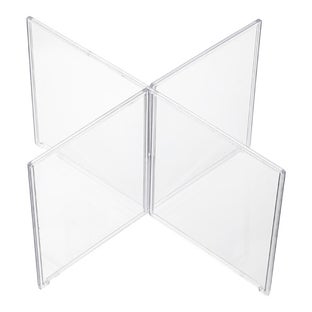The Container Store Clearline Large Drawer Dividers Clear