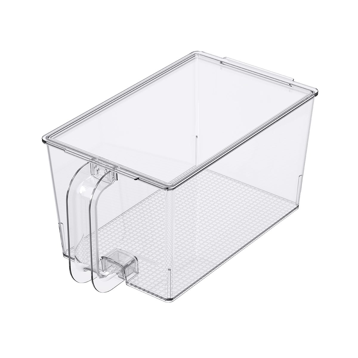 Everything Organizer Short Storage Bin w/ Handle & Lid