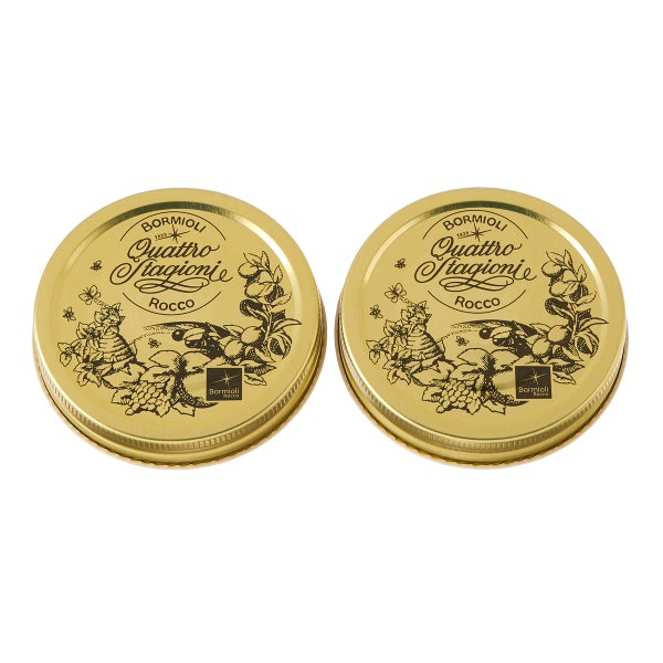 Bormioli Rocco Quattro Stagioni Lids Pkg/2