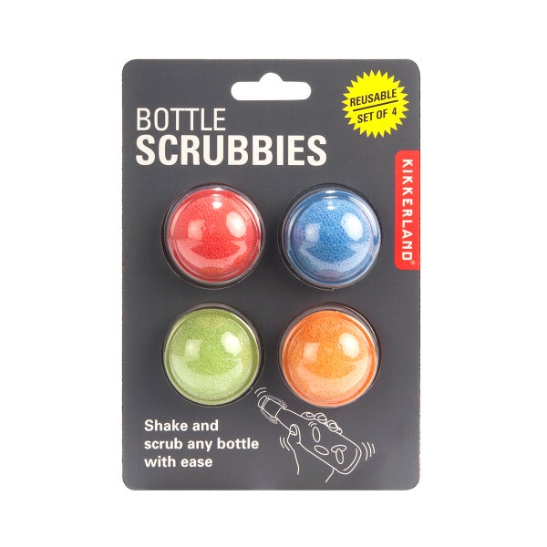 Kikkerland Bottle Scrubbies